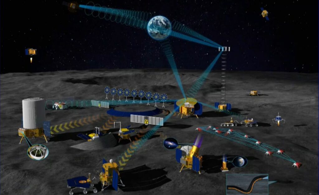 Россия и Китай намерены вместе построить базу на Луне.