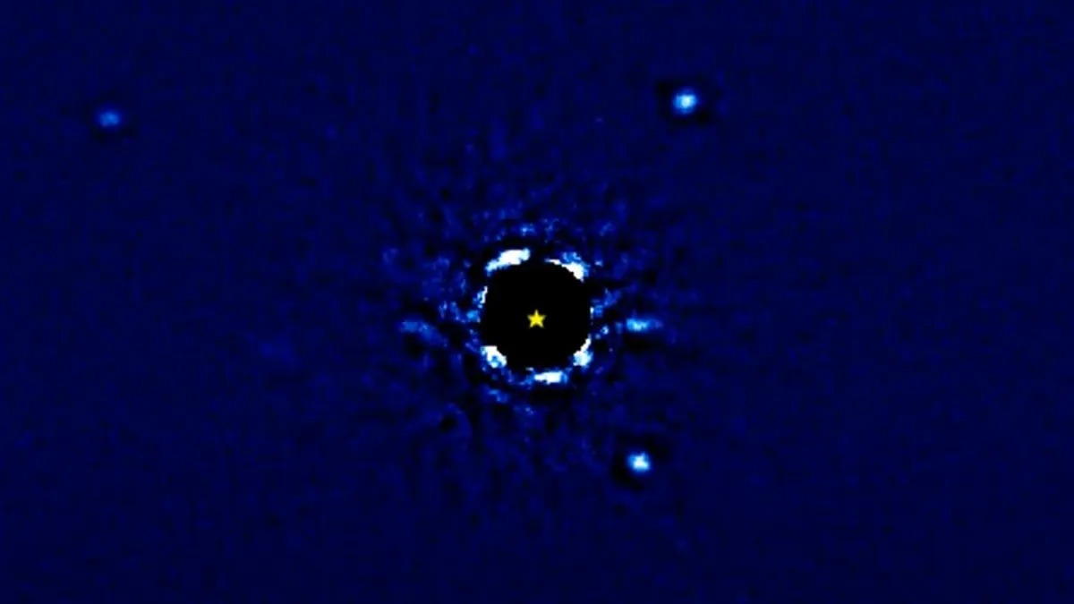 Обсерватория WM Keck увидела танец экзопланет вокруг звезды: видео