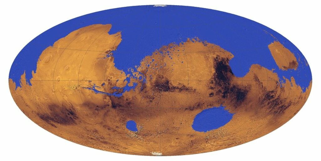 Океани на Марсі