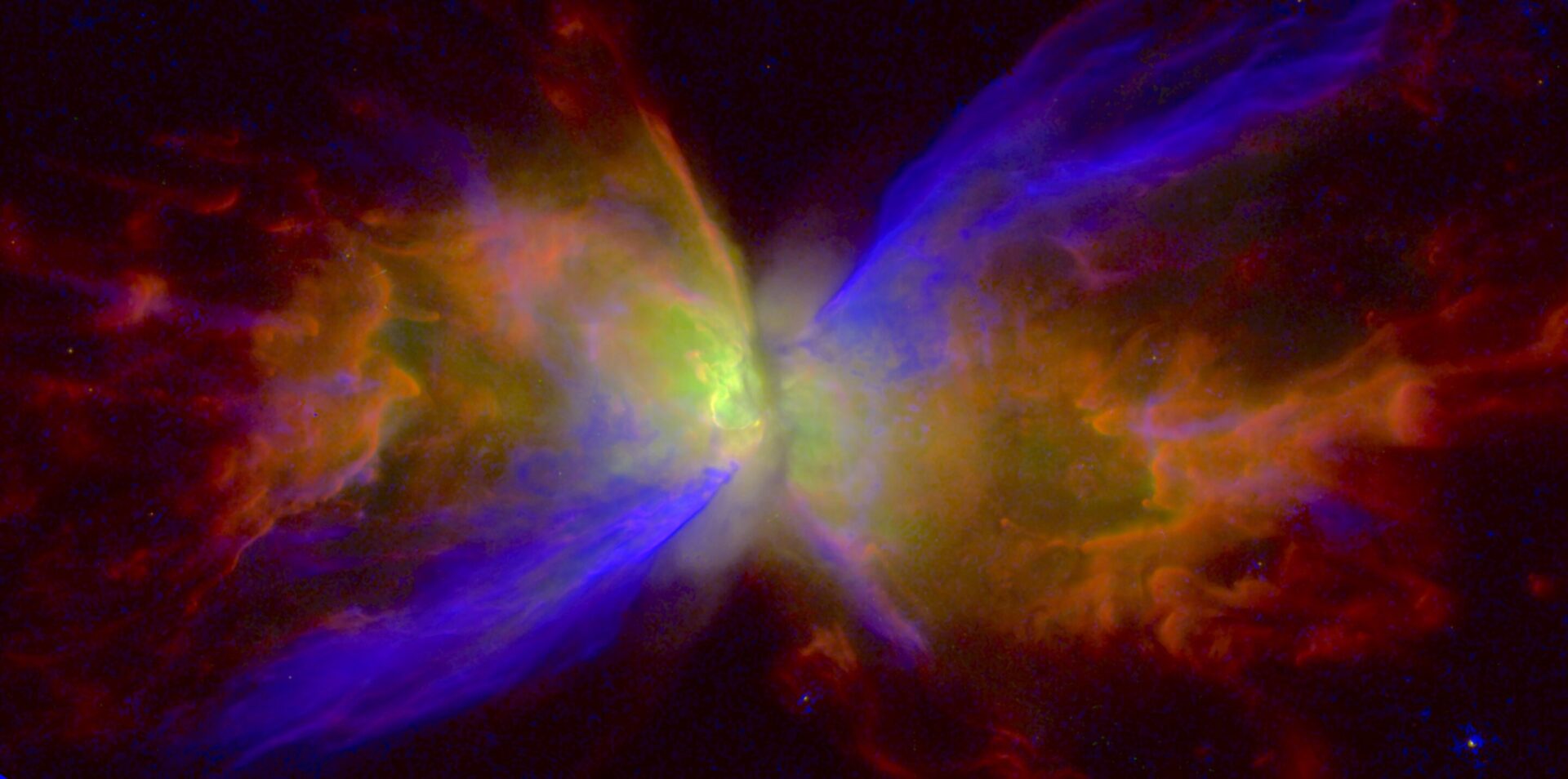 How the Butterfly Nebula originated