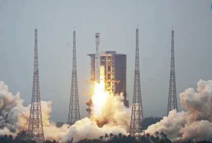 Запуск китайського супутника