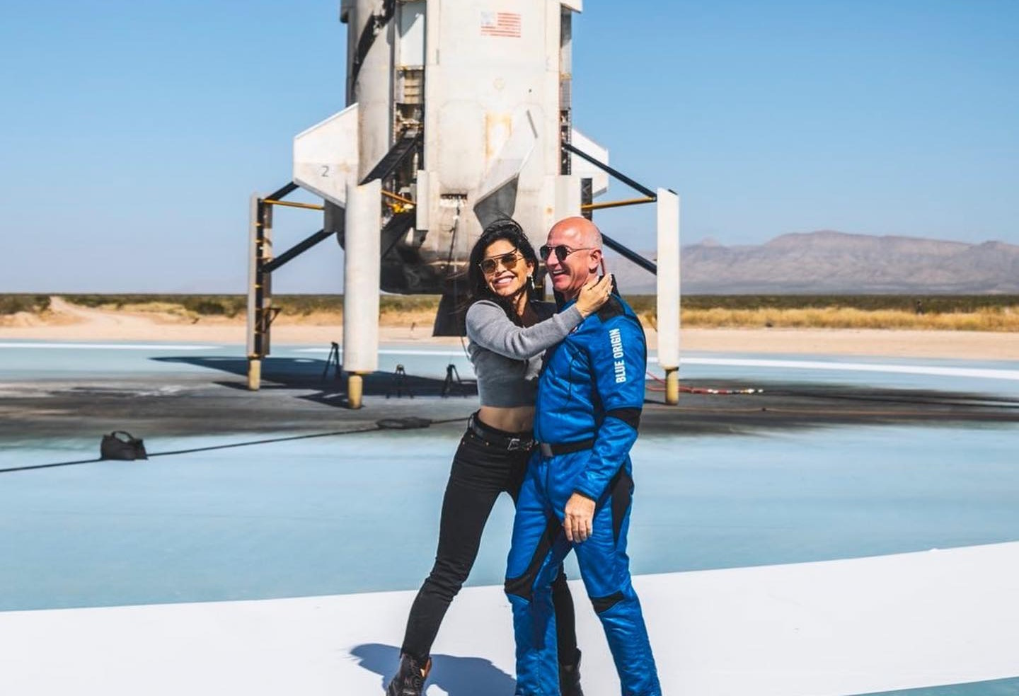 Blue Origin equips an all-female crew