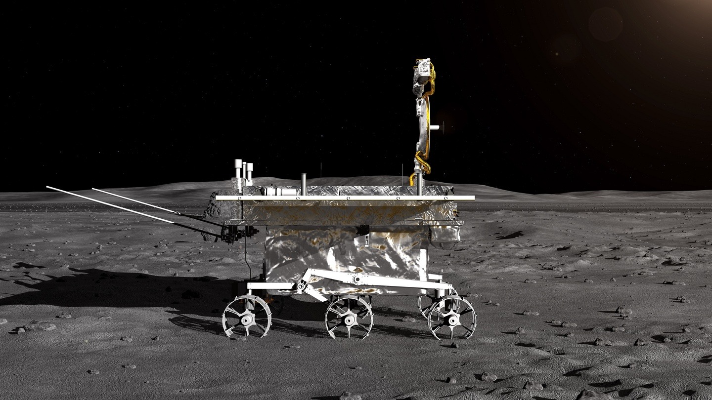 Зображення майбутнього місяцехода місії «Чан’е-7», яка стартуватиме 2026 року