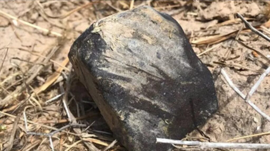 Обломок метеорита, разразившегося над Техасом