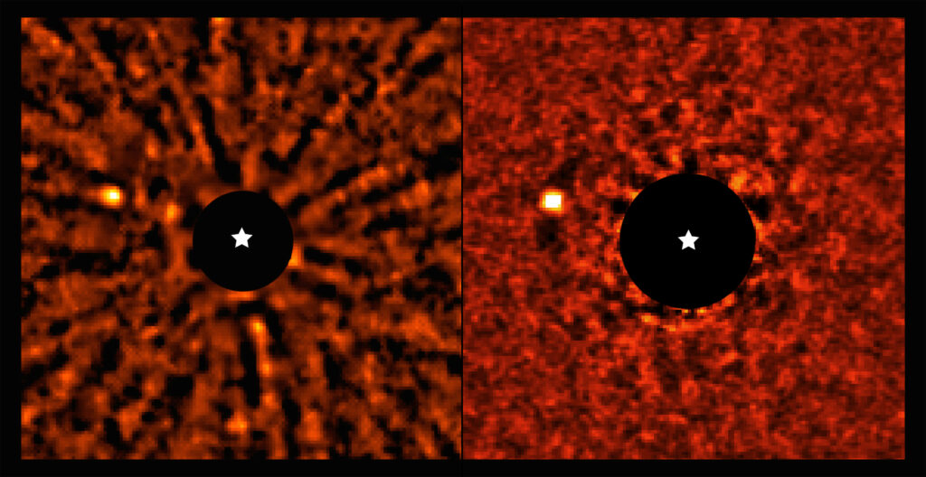 Researchers photograph a newborn exoplanet