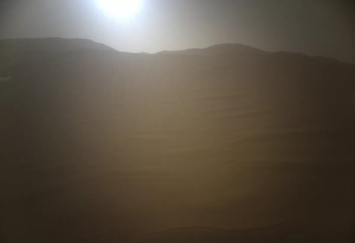 Захід Сонця на Марсі