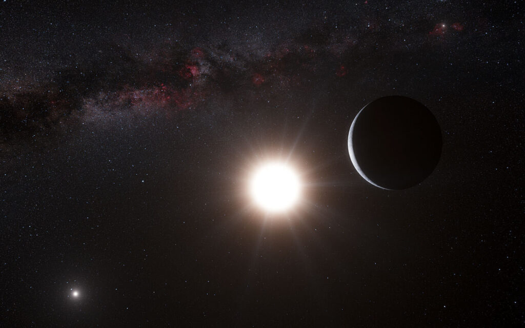 Можлива планета в системі α Центавра