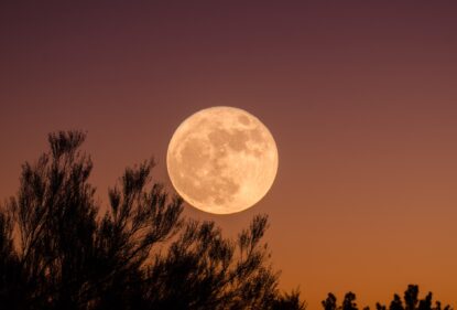 Невооруженному глазу Луна все еще может казаться полной больше суток