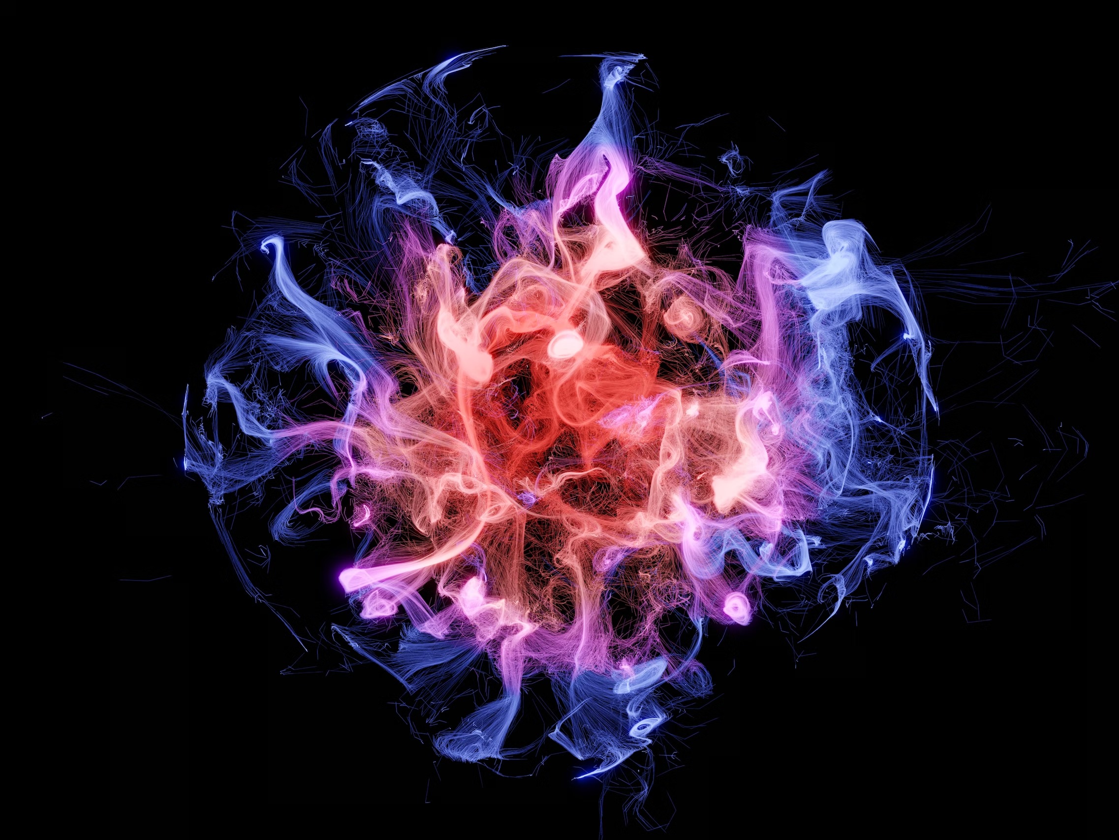 Ілюстрація вибуху наднової