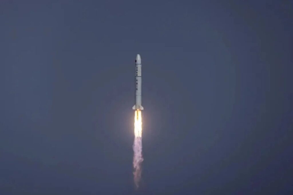 Ракета «Тяньлун-2», запущена стартапом Space Pioneer