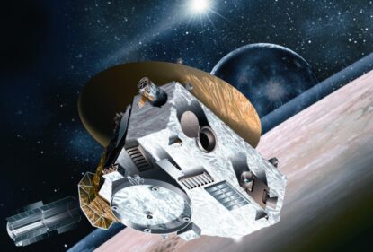 Иллюстрация аппарата New Horizons