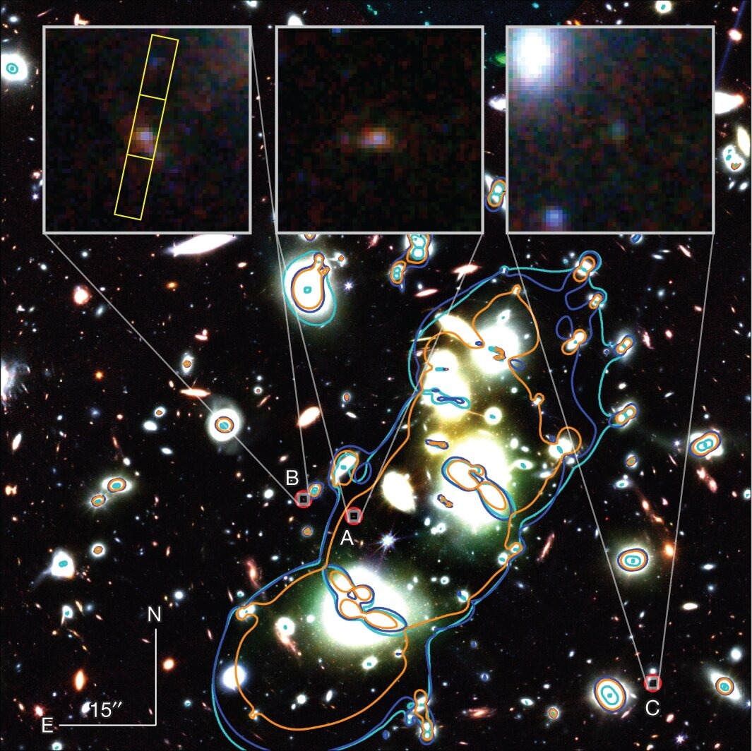 Зображення скупчення Abell 2744