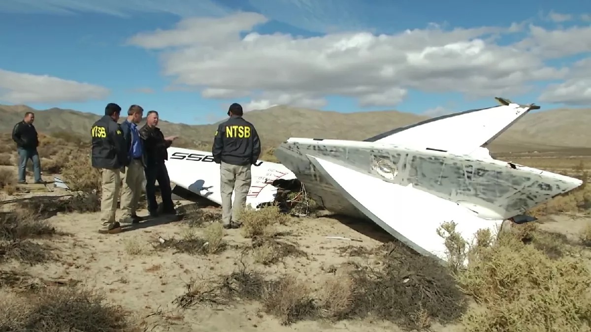 Катастрофа летательного аппарата от Virgin Galactic в 2014 году