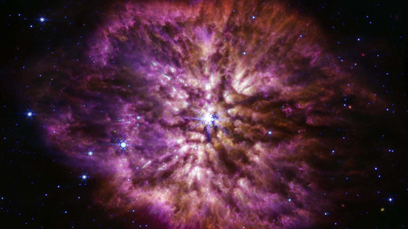 Вмираюча зірка Вольфа-Райє 124
