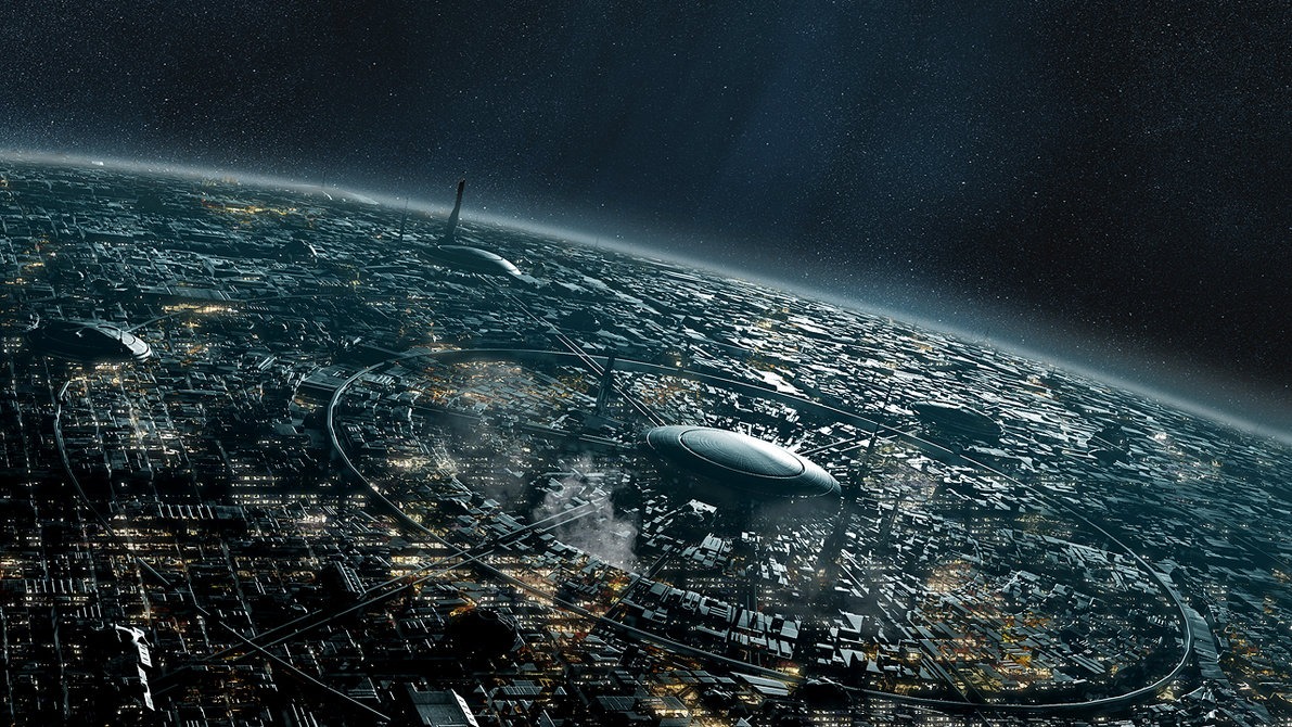 Инопланетный город может отражать звездный свет в сторону Земли