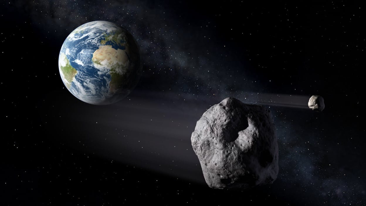 Враження художника від навколоземних астероїдів