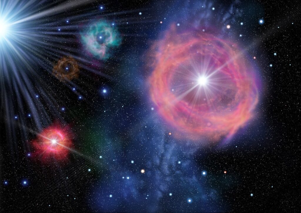 В ранней Вселенной существовал редкий тип сверхновых
