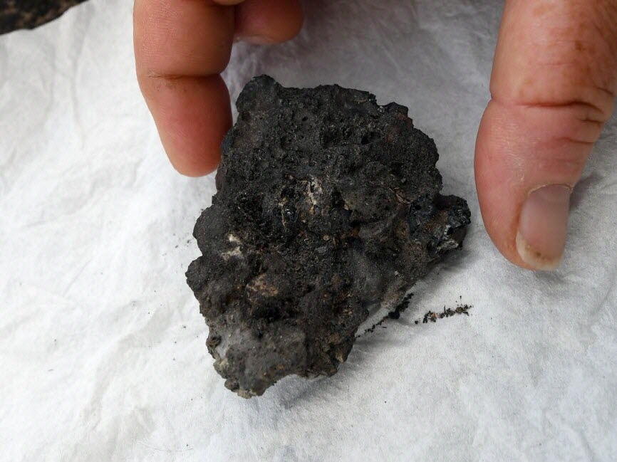 Основная часть метеорита, попавшего в женщину
