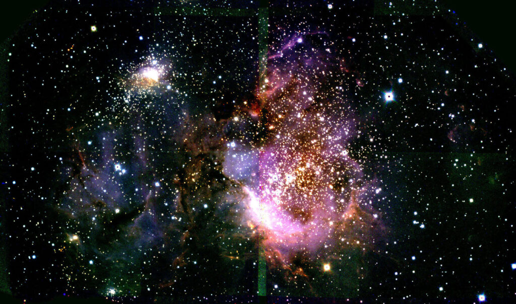 Массы звезд в ранней Вселенной были такими же, как в современной