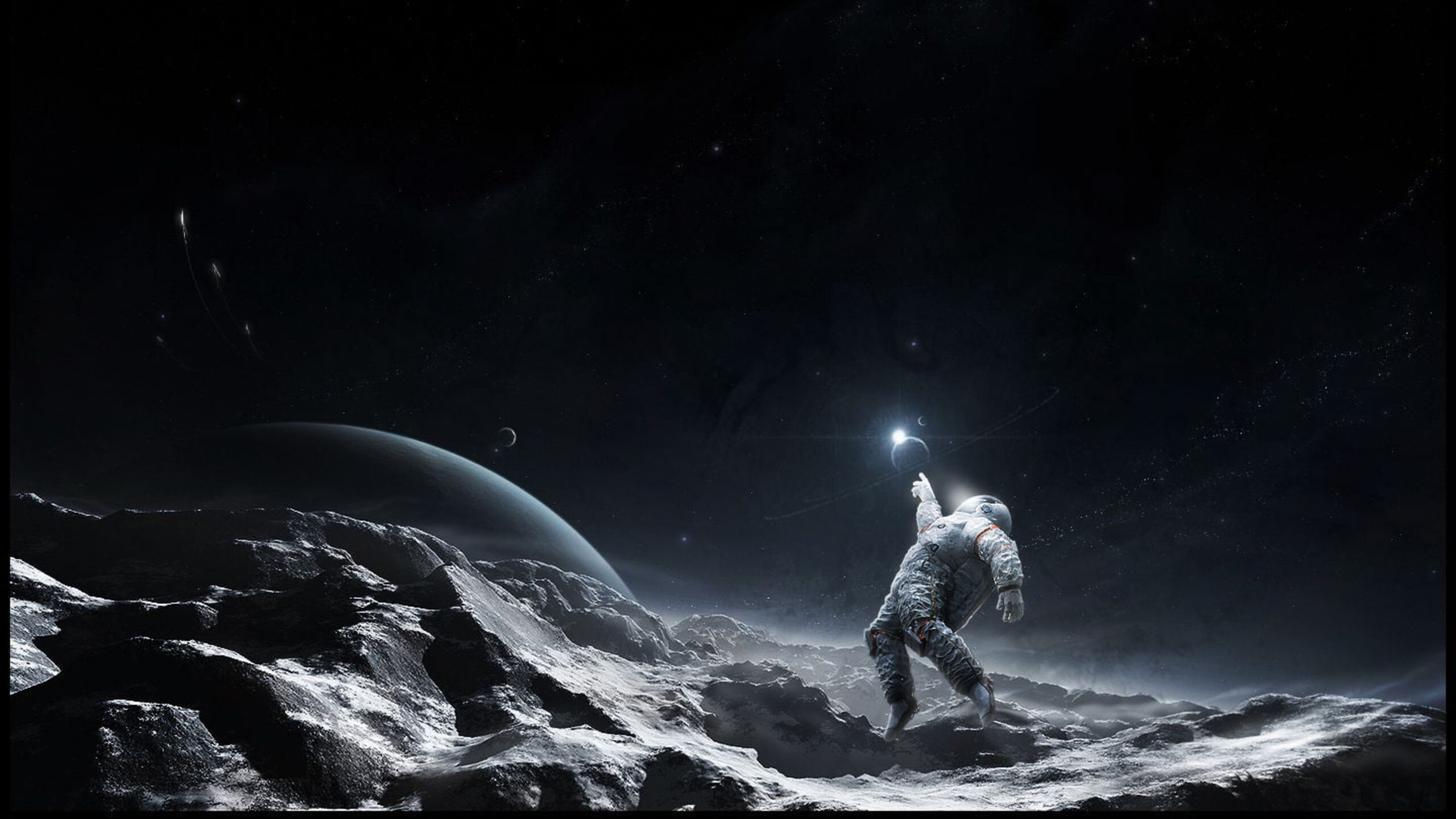 Прогулянка астронавта по астероїду