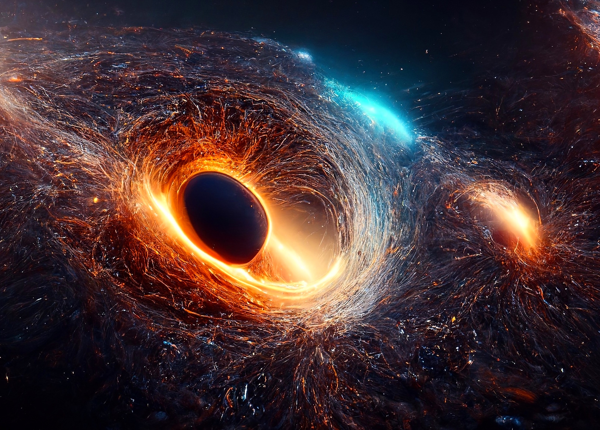Ілюстрація чорної діри