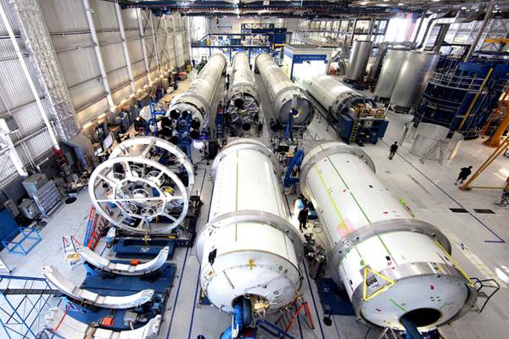 Производство ракет SpaceX