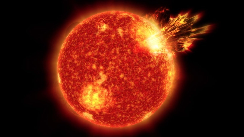 Солнечные вспышки силой X1.5 и X1.6 вызвали нарушение радиосвязи
