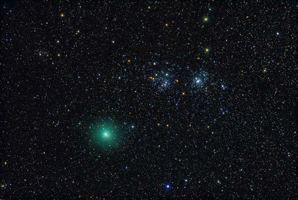 Two periodic comets of September