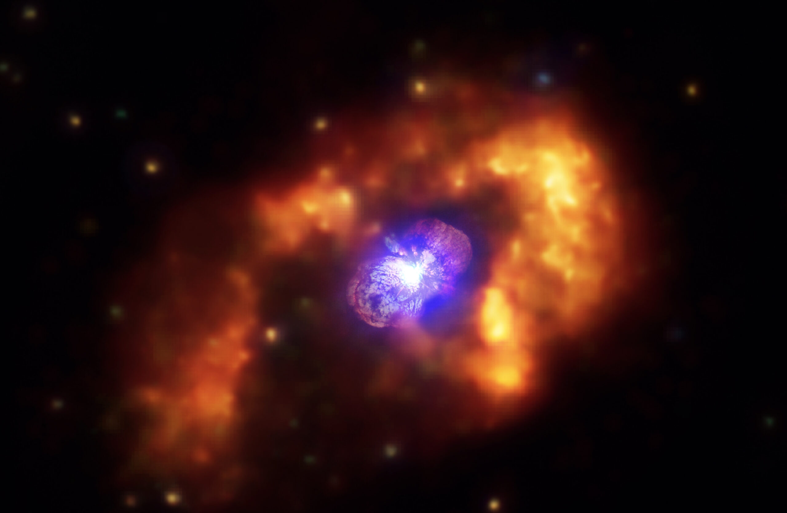Chandra показав наслідки «Великого спалаху» гігантської зорі