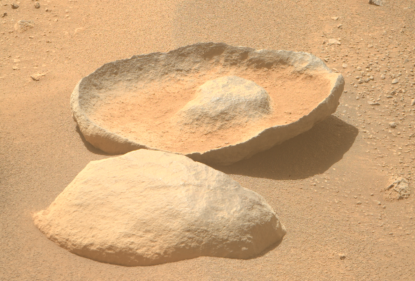 8 вересня 2023 року марсохід NASA Perseverance зробив цю фотографію каменя