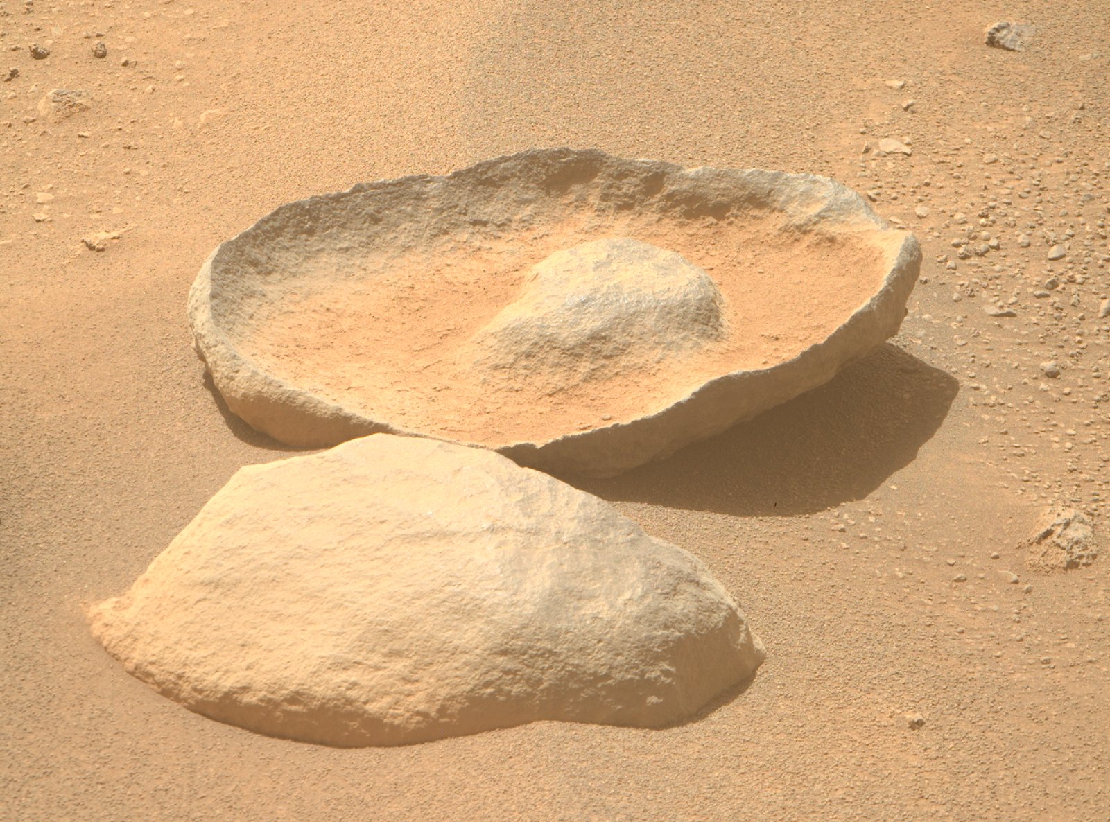 8 сентября 2023 года марсоход NASA Perseverance сделал эту фотографию камня
