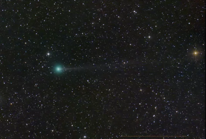 Comet Nishimura: A complex target
