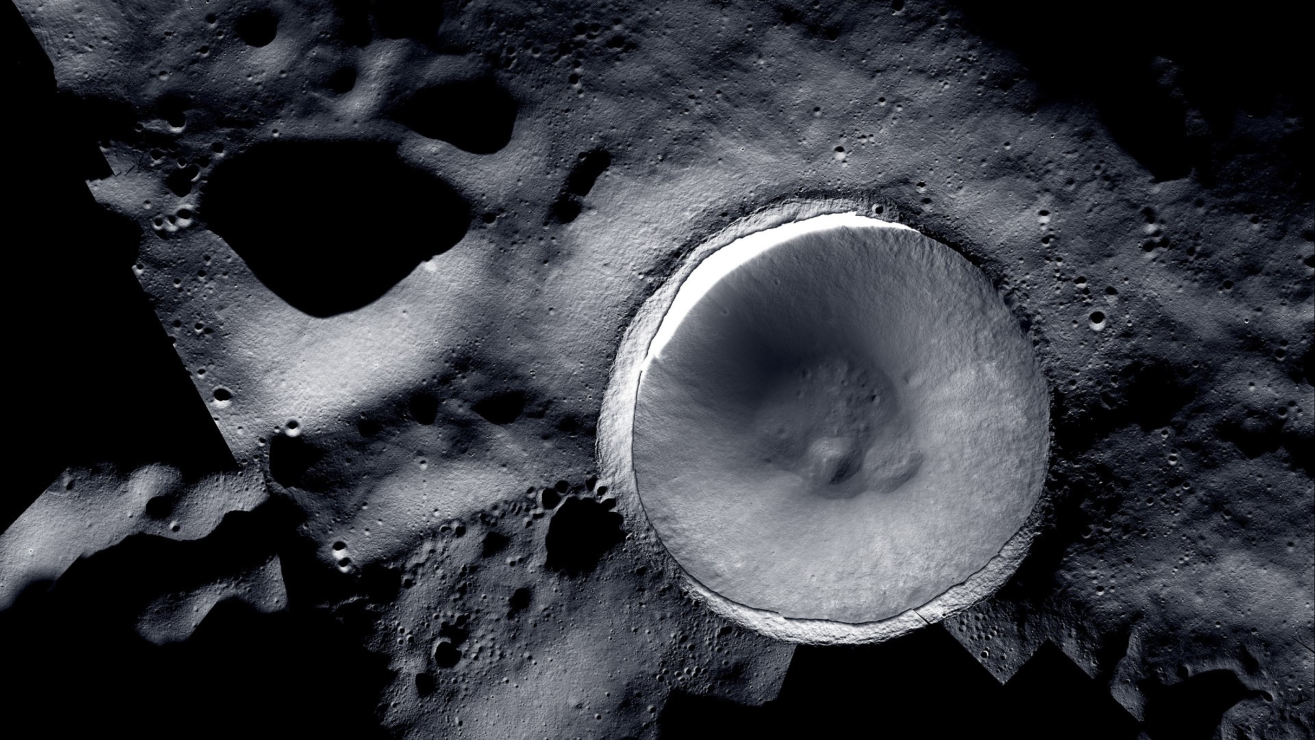 Artemis III Target: Obtained an impressive detailed photo of the Moon’s south pole