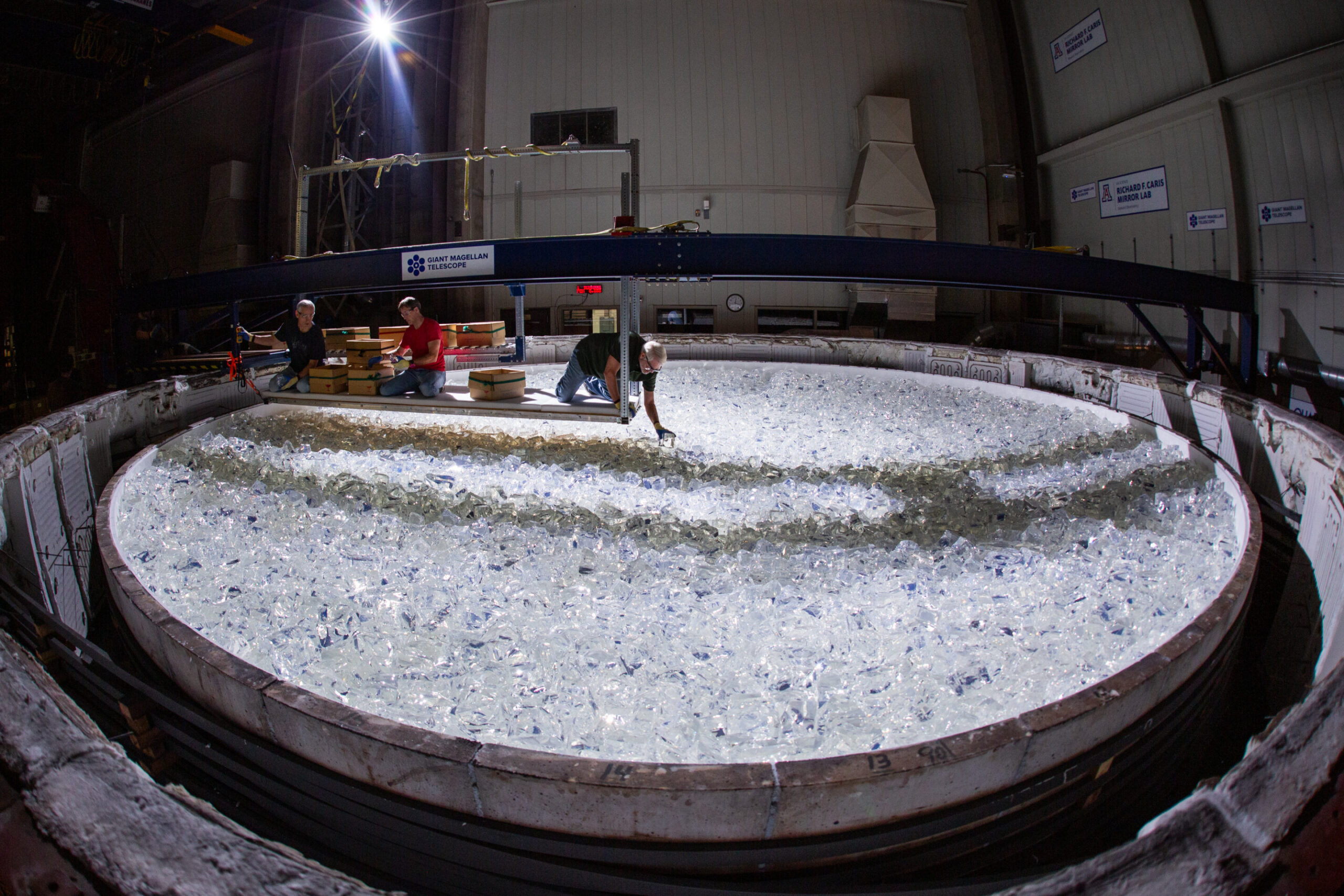 Manufacture of the last mirror of the Giant Magellan Telescope begins