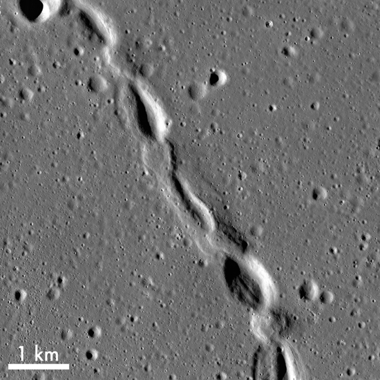 LRO photographs the lunar “snake”