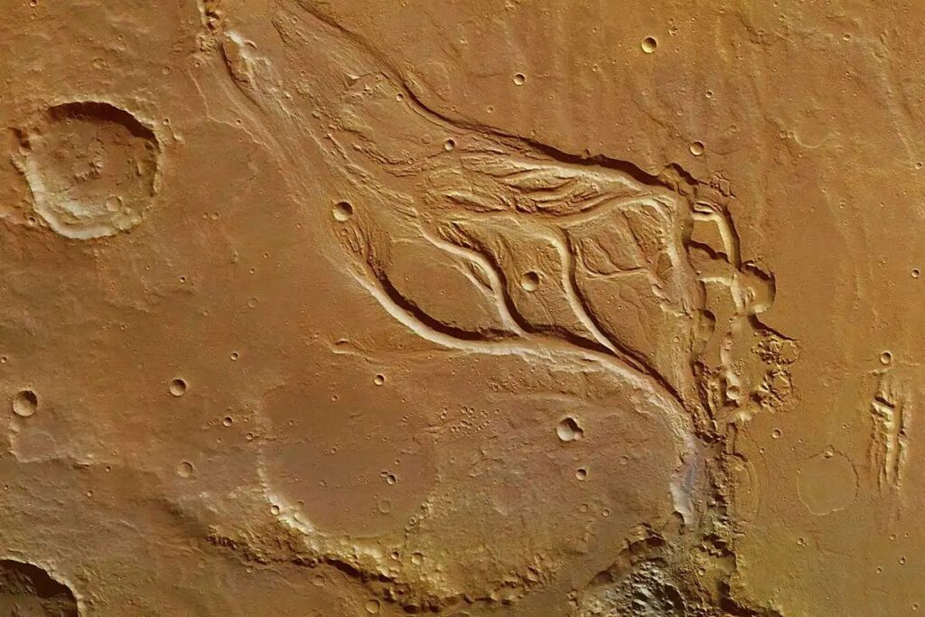 Реки когда-то были очень распространенными на Марсе