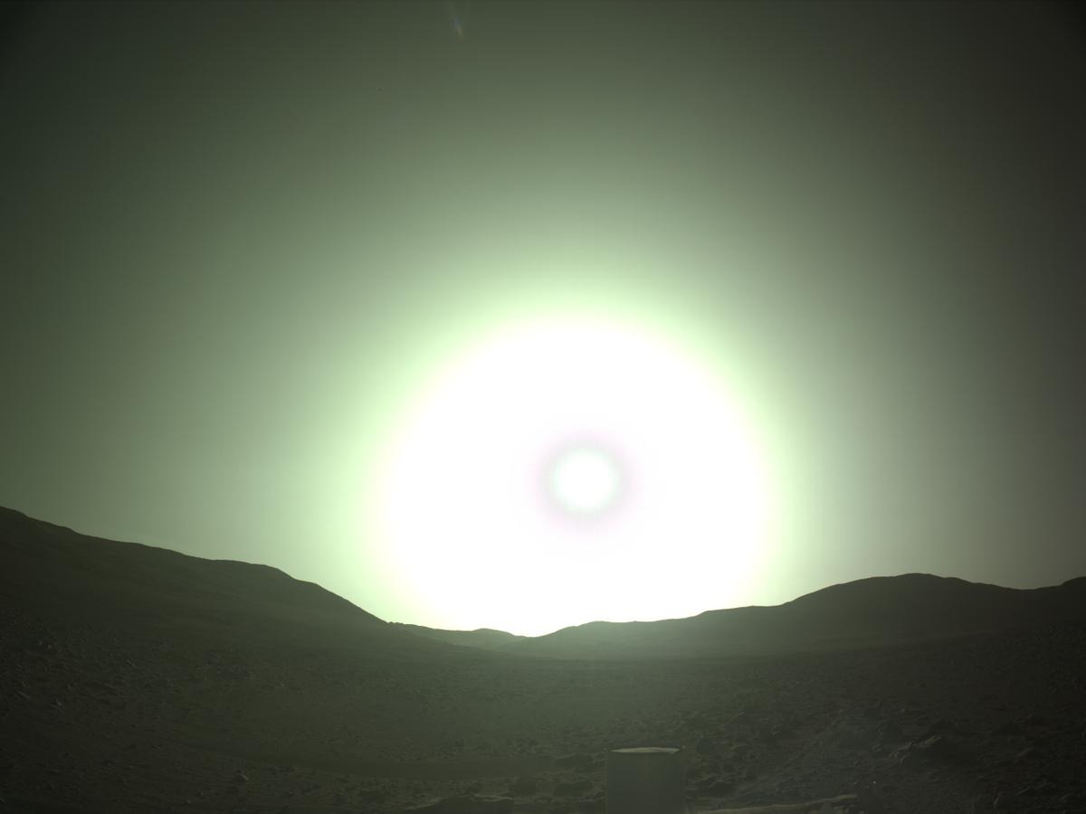 Захід Сонця на Марсі
