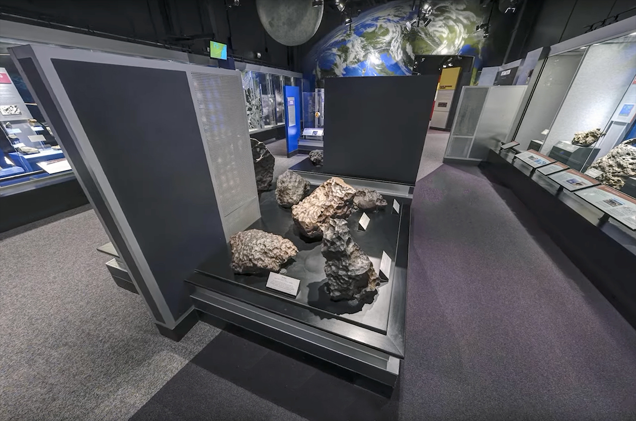 Зразок астерохда Бенну буде виставлено в Залі геології Смітсонівського національного музею природничої історії