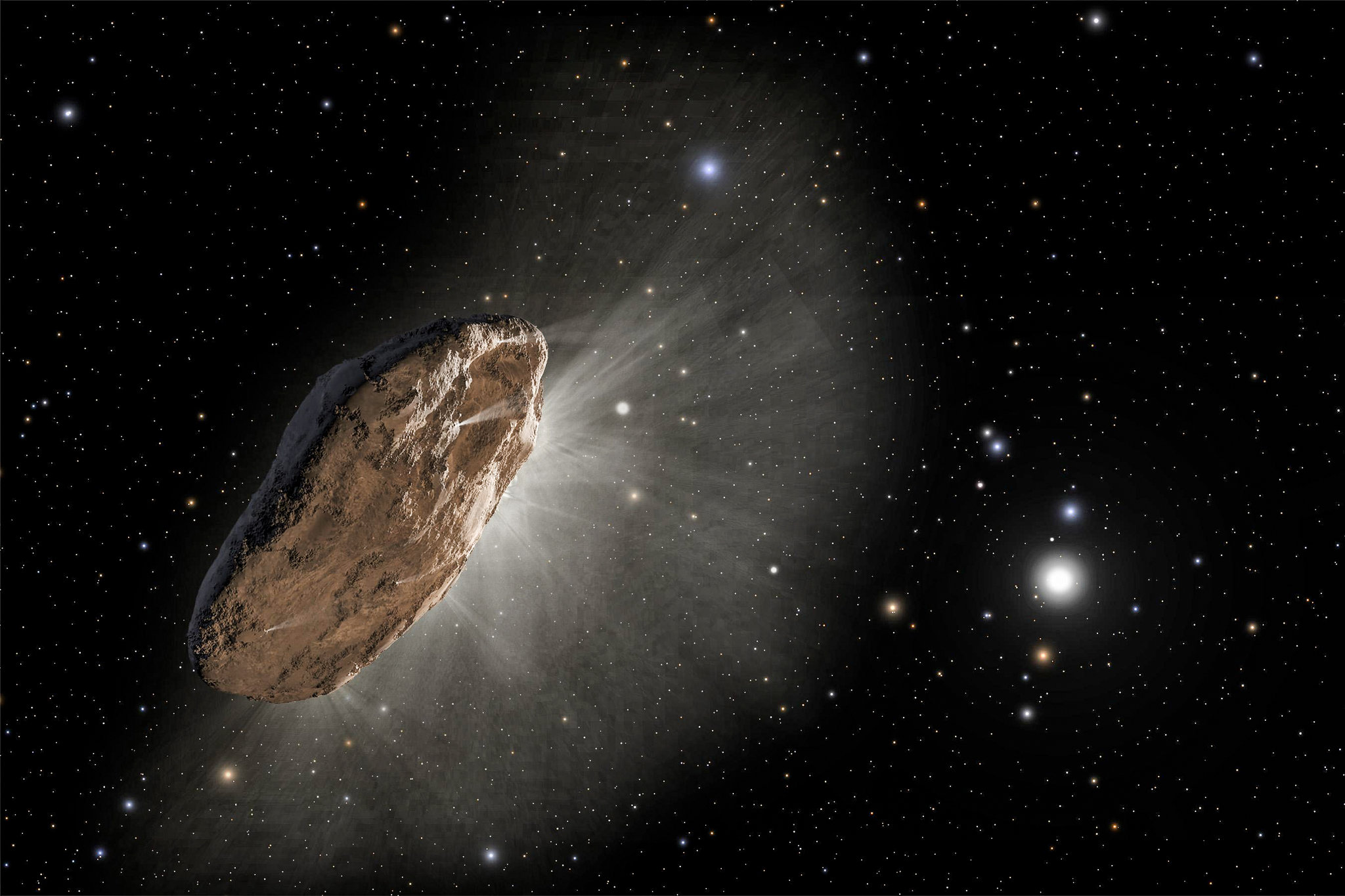 Neither a comet nor an asteroid. Amateurs observed a strange object