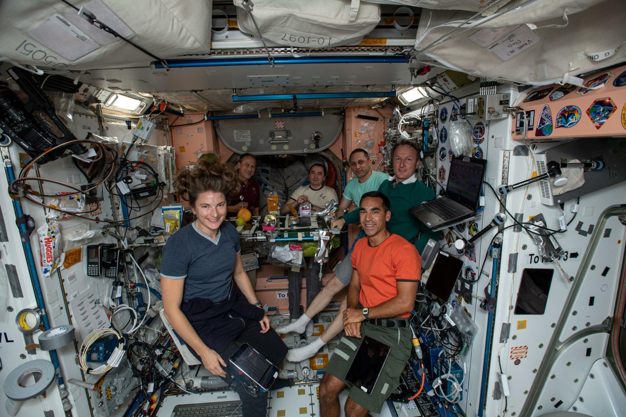 Exotic fruits and freeze-dried turkey: The ISS crew was treated to Thanksgiving with culinary masterpieces
