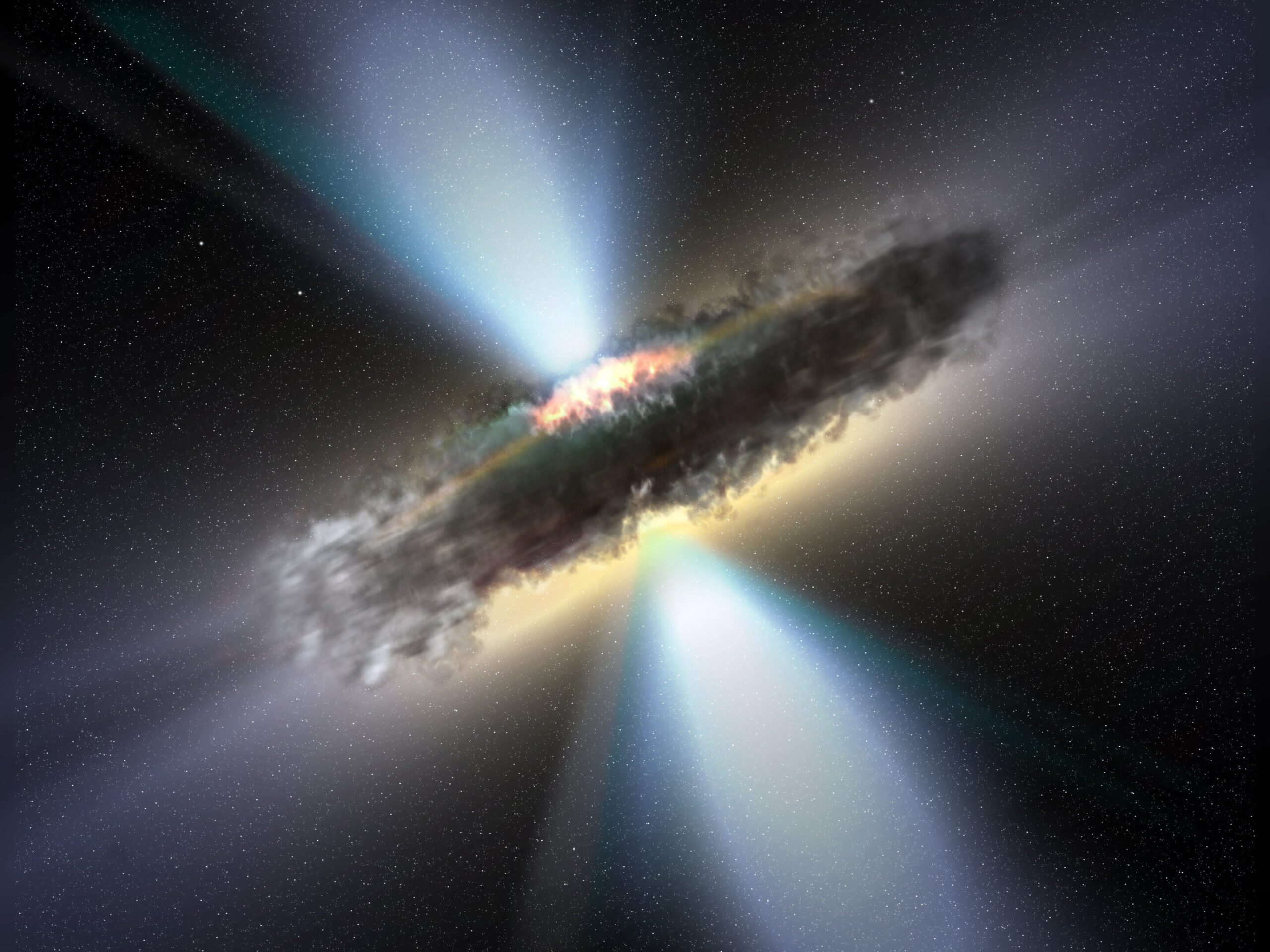 Quasars can hide in the dust