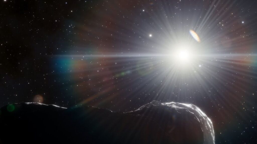 Астероїди ховаються у сонячному промінні