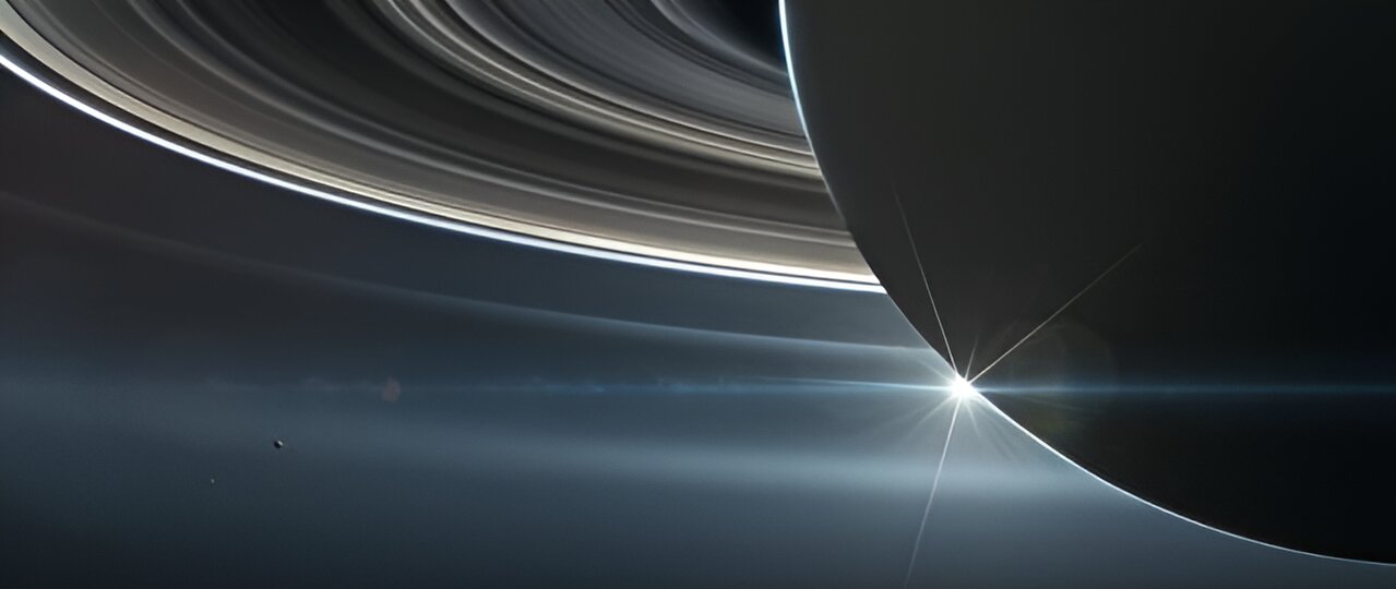 Старый зонд позволил измерить прозрачность колец Сатурна