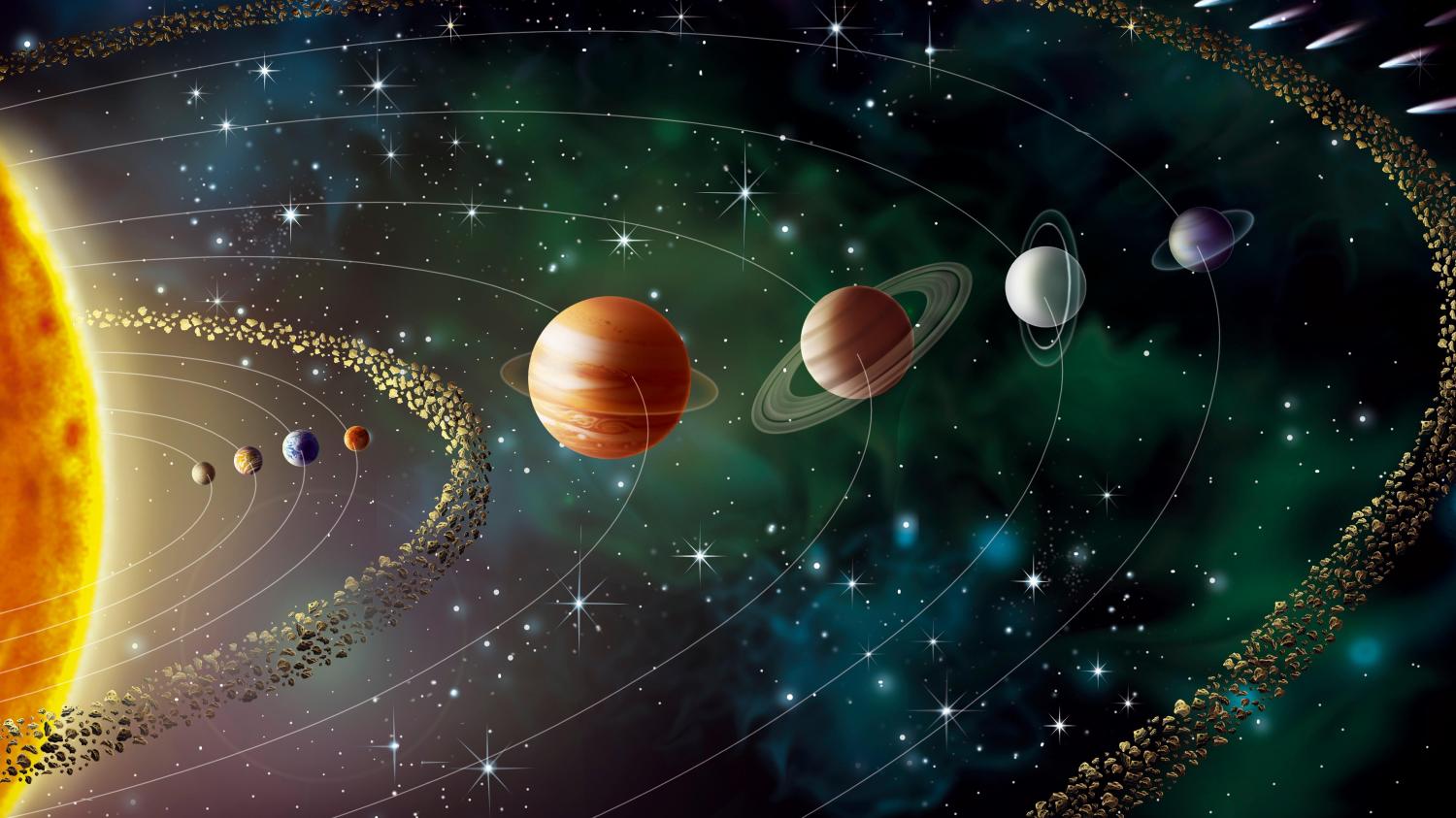 Орбітальний період планет Сонячної системи дуже різниться із відстанню від Сонця
