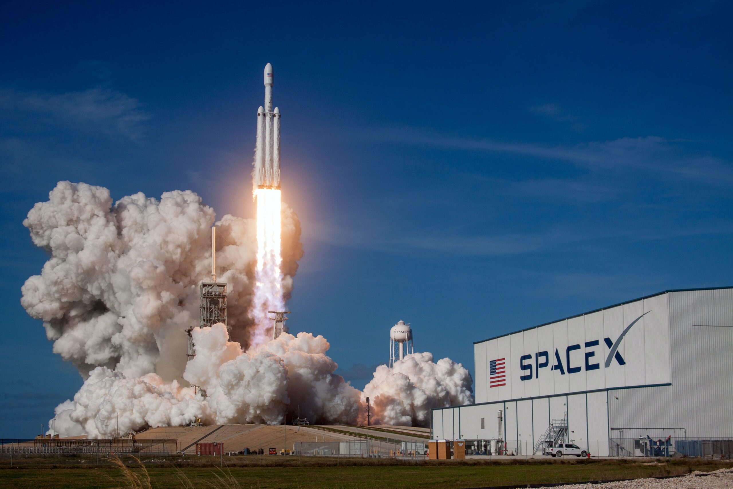 Старт ракети Falcon Heavy