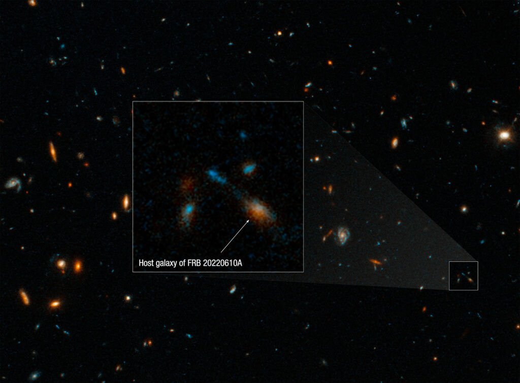 Скупчення галактик, звійдки прийшов радіосплеск