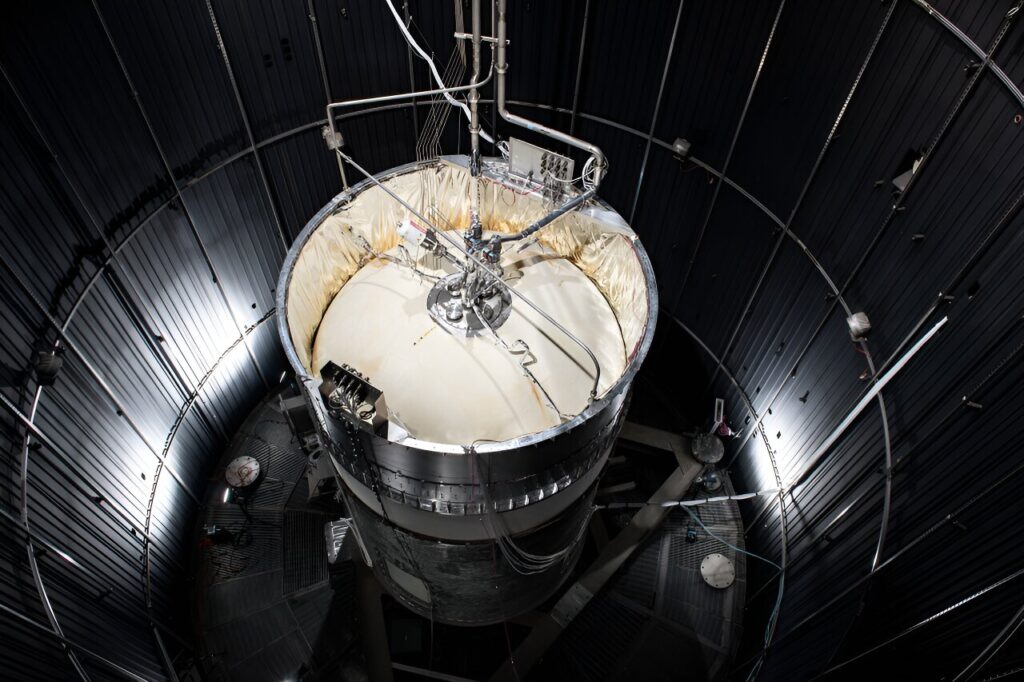 Вакуумная камера, в которой NASA исследует криогенные жидкости