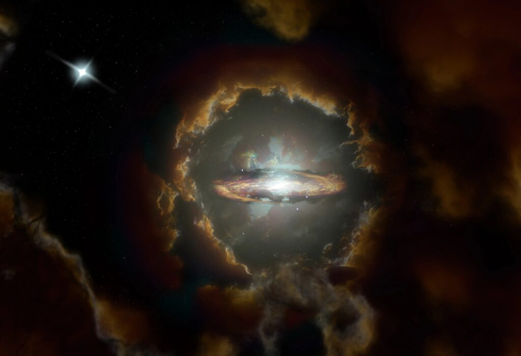 Рождение звезд в древних галактиках