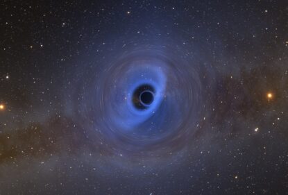 Иллюстрация черной дыры