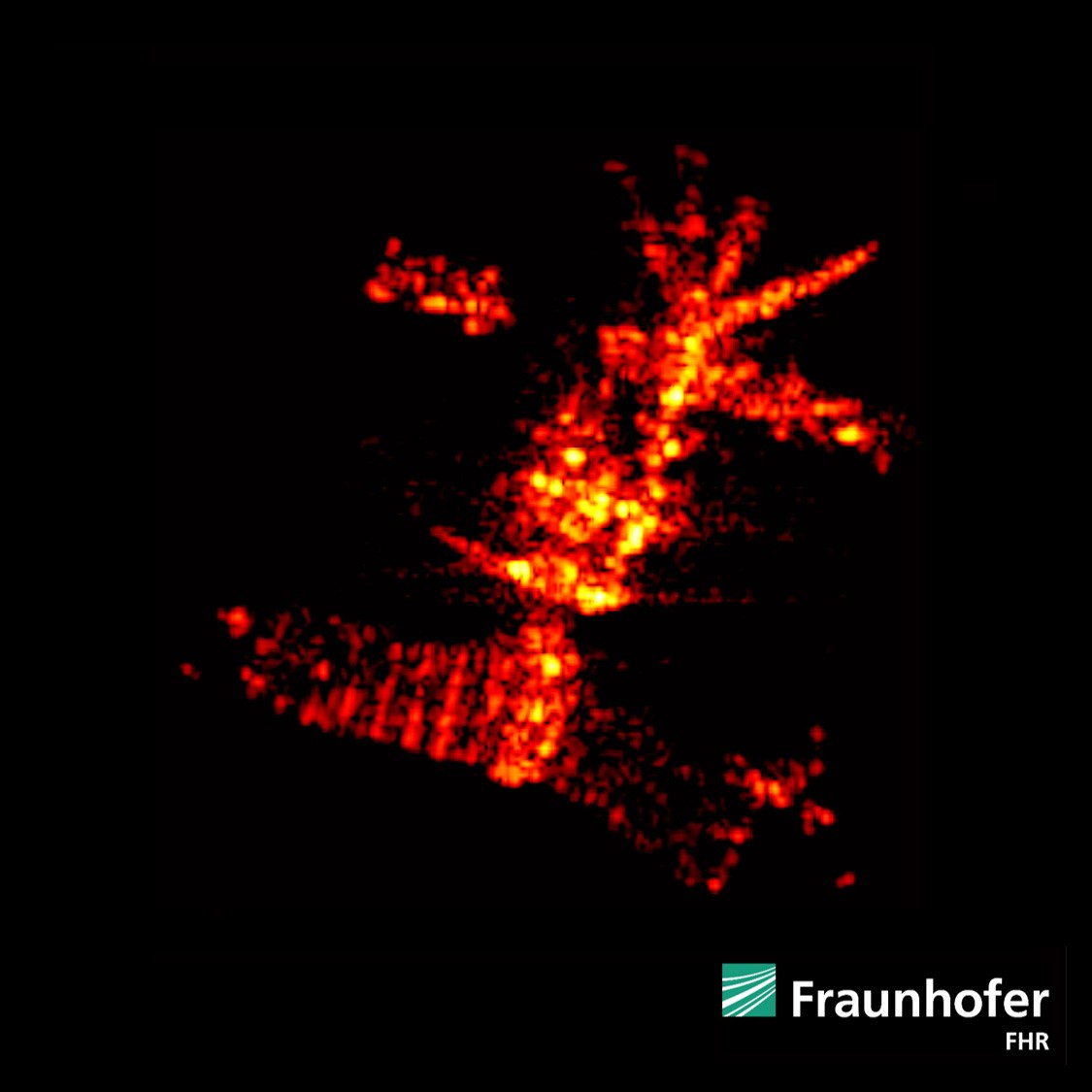 The Final Flight of ERS-2: radars show the destruction of the doomed satellite